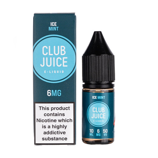 ice mint vape juice Club Juice Ice Mint 50-50 E-Liquid