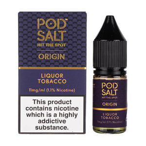 Liquor Tobacco Nic Salt by Pod Salt Origin