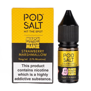 Marshmallow Man 3 Nic Salt E-Liquid by Pod Salt (Bottle & Box)