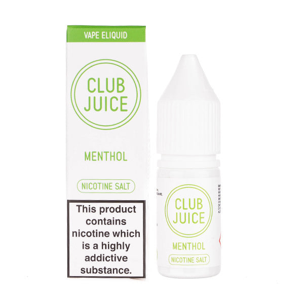 Menthol Nic Salt E Liquid