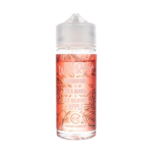 Passionfruit, Wild Mango and Red Delicious Apple 100ml Shortfill E-Liquid by Wild Roots