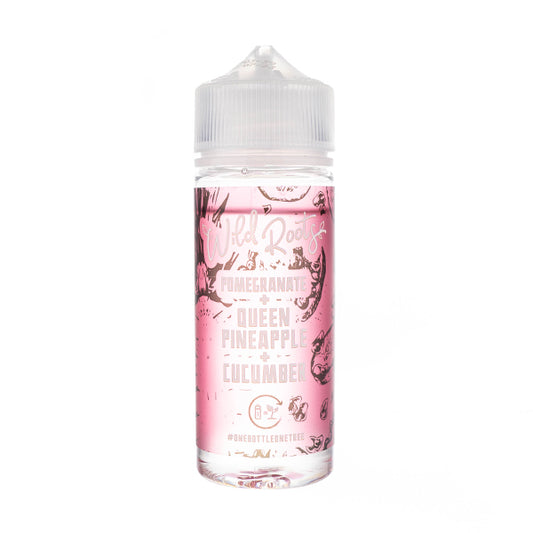 Pomegranate, Queen Pineapple and Cucumber 100ml Shortfill E-Liquid by Wild Roots