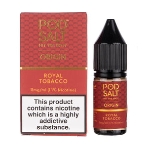 Royal Tobacco Nic Salt by Pod Salt Origin