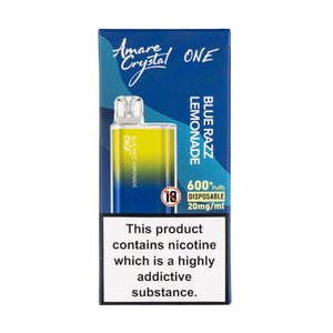 SKE Amare Crystal One Disposable Vape - Blue Razz Lemonade