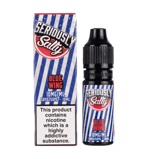 Blue Wing Nic Salt E-Liquid by Seriously Salty
