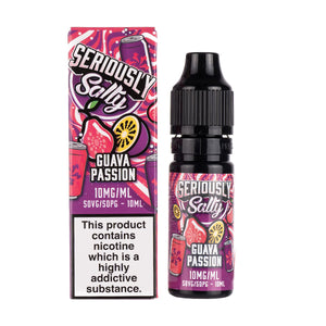 Guava Passion Nic Salt E-Liquid by Seriously Salty