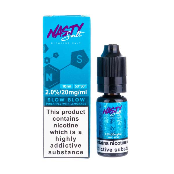 Slow Blow E Liquid Nic Salt