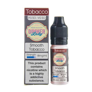 Smooth Tobacco E-Liquid by Dinner Lady