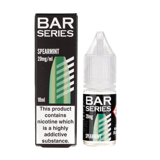 spearmint juice vape Bar Series Spearmint Nic Salt E-Liquid