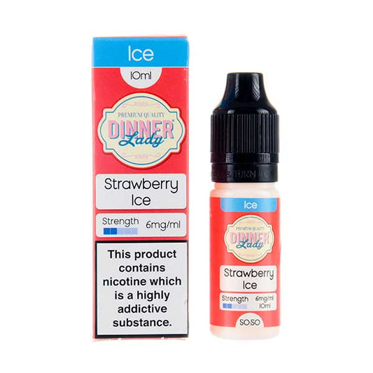 Strawberry Ice 50/50 E-Liquid by Dinner Lady