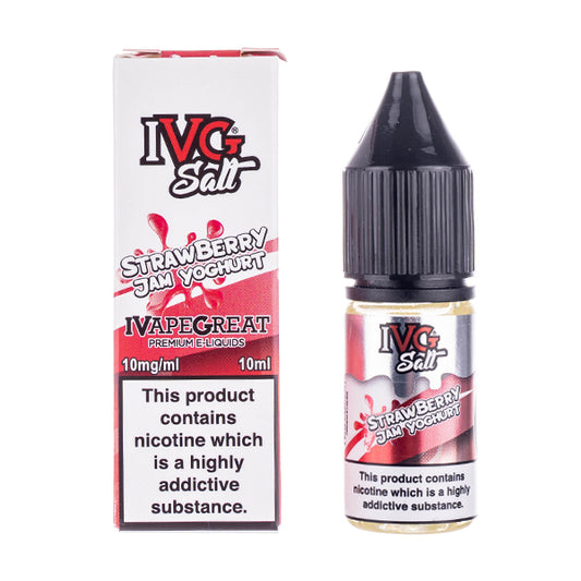 Strawberry Jam Yoghurt Nic Salt E-Liquid by IVG