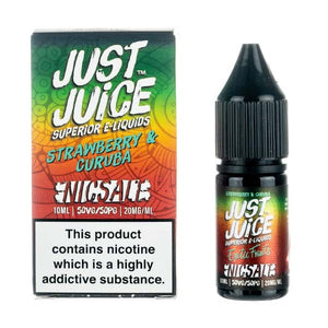 Strawberry & Curuba Nic Salt E-Liquid by Just Juice