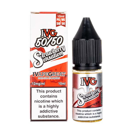 Strawberry Sensation E-Liquid by IVG