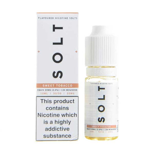 Sweet Tobacco Nic Salt E-Liquid by SOLT
