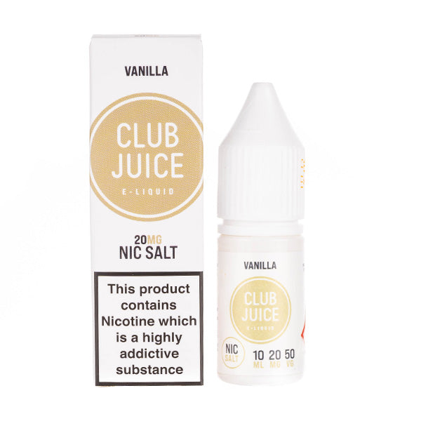 Vanilla Nic Salt E Liquid