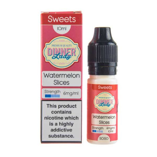 Watermelon Slices E-Liquid by Dinner Lady