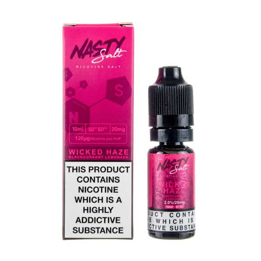 Wicked Haze Nic Salt E-Liquid by Nasty Juice
