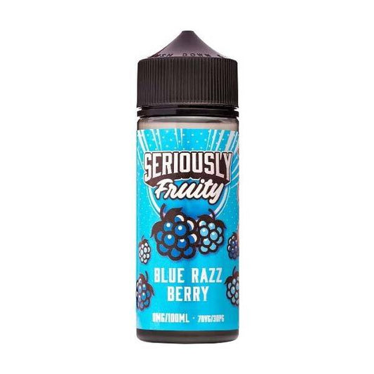 Blue Razz Berry 100ml Shortfill E-Liquid by Seriously Fruity