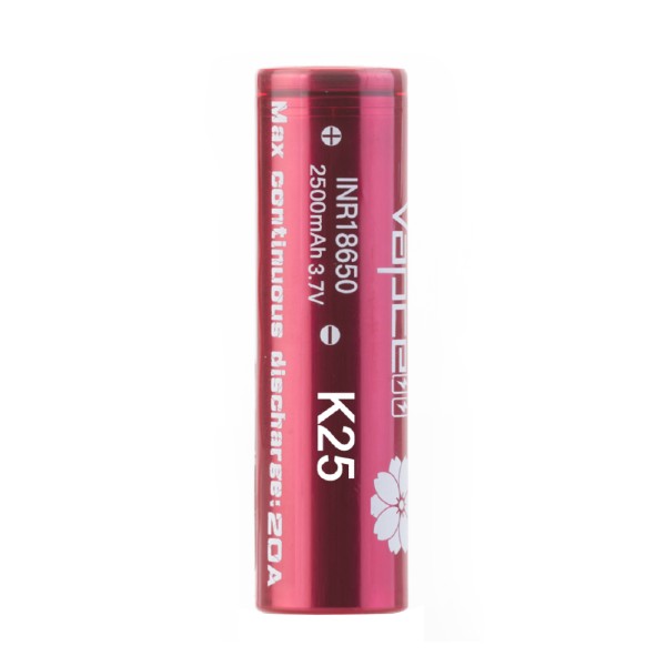 K25 18650 2500mAh Battery